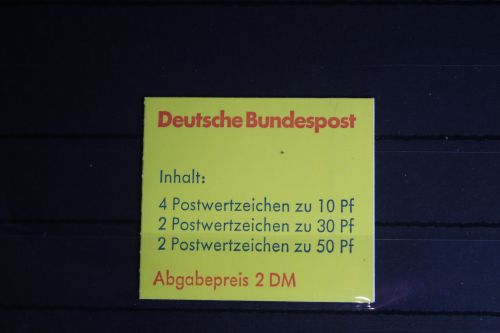 BRD MH 22 In oZ postfrisch