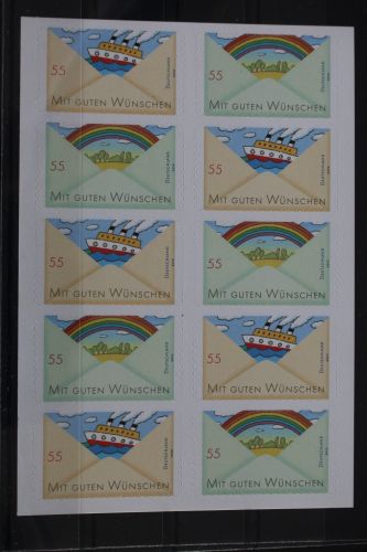 BRD 2848-2849 postfrisch als Folienblatt #FD921