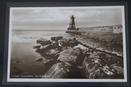 AK Seebad Ostnothafen Am Molenkopf 1934 gebraucht #PL903