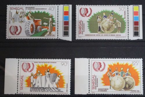 Senegal 853-856 postfrisch #FM237