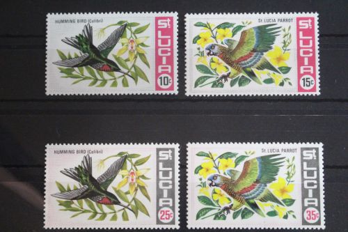 St. Lucia 233-236 mit Falz #FM258