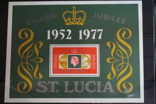 St. Lucia Block 11 postfrisch #FM265