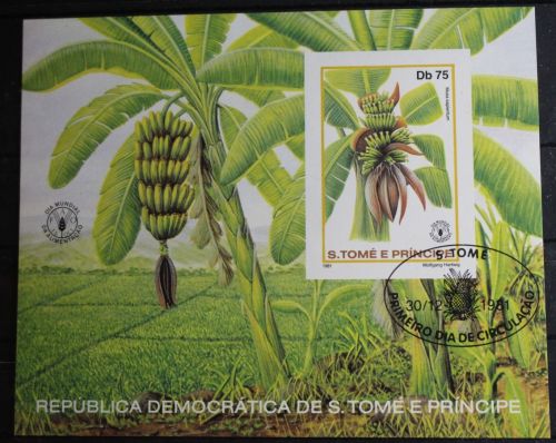 São Tomé und Príncipe Block 79 gestempelt #FN649