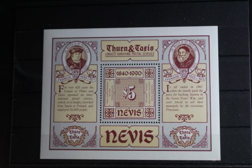 Nevis Block 22 postfrisch #FN658