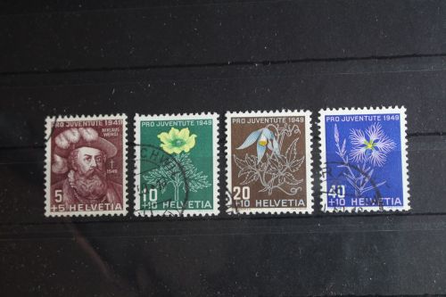 Schweiz 541-544 gestempelt