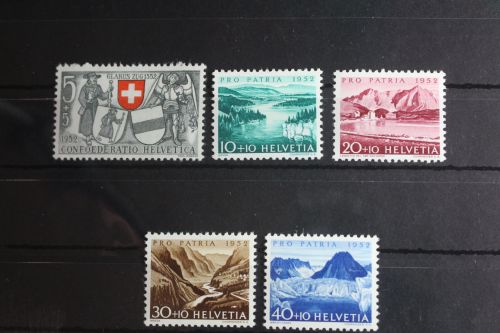 Schweiz 570-574 postfrisch Pro Patria #FN743