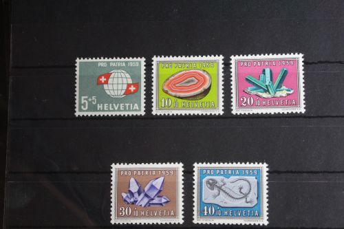 Schweiz 674-678 postfrisch