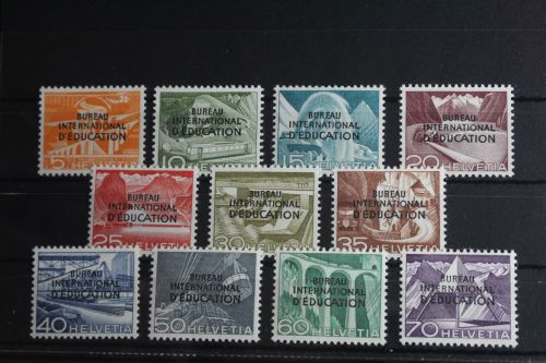 Schweiz Internationale Organisation (BIE/IEB) 29-39 postfrisch #FN779