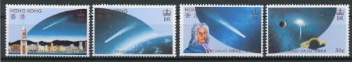 HongKong 478-481 postfrisch Weltall #HE813