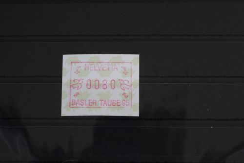 Schweiz Automatenmarken 6 postfrisch #FT235
