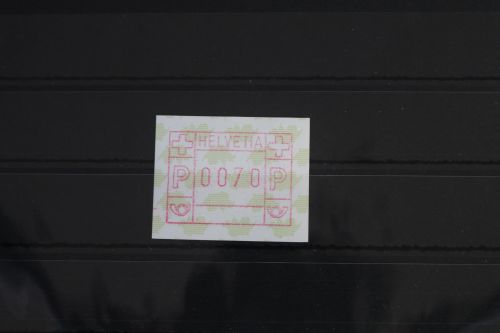 Schweiz Automatenmarken 5 postfrisch #FT240