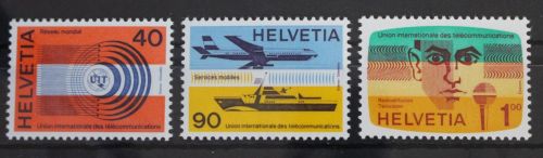 Schweiz Internationale Fernmeldeunion (UIT/ITU) 11-13 postfrisch