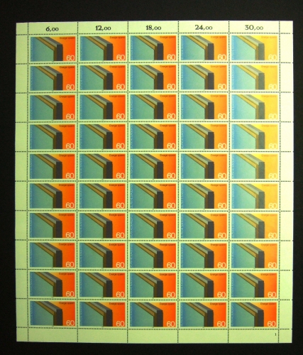 Bund 50er Bogen 1119 postfrisch Formnummer 1 #KA187