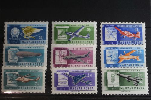 Ungarn 1846A-1854A postfrisch Luftfahrt #FS334