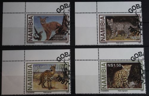 Namibia 845-848 gestempelt #FT197