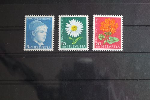 Schweiz 786-788 postfrisch Pro Juventute #FT442