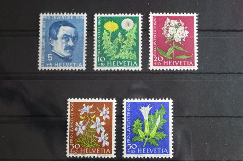 Schweiz 722-726 postfrisch Pro Juventute #FT444