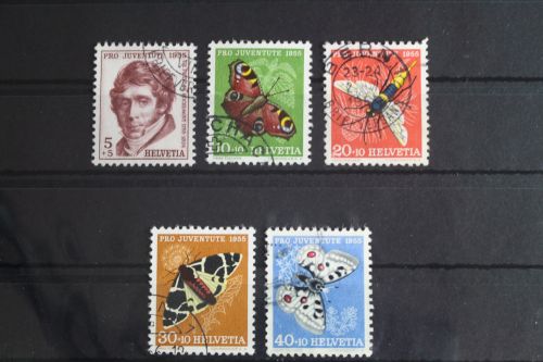 Schweiz 618-622 gestempelt Pro Juventute #FT482
