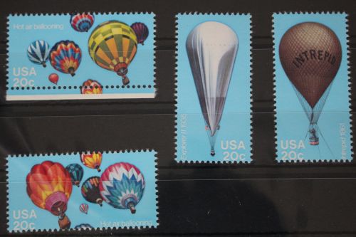 USA 1617-1620 postfrisch Luftfahrt #FS472