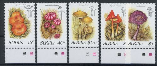 St. Kitts 213-217 postfrisch