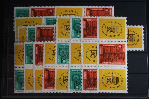 DDR W Zd 118 - W Zd 125 und S Zd 44 - S Zd 51 postfrisch #FU422