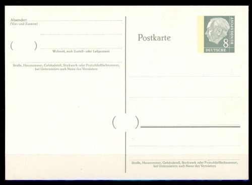 Bund Ganzsache P 35 II postfrisch #JR731