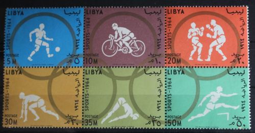 Libyen 160-165 postfrisch