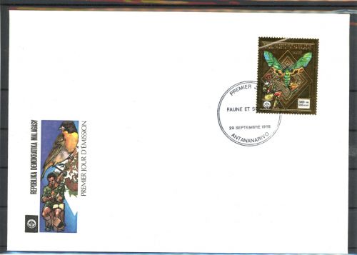 Madagaskar 1140 Schmetterling Ersttagesbrief/FDC #JU308