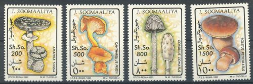 Somalia 468-471 postfrisch Pilze #JQ945