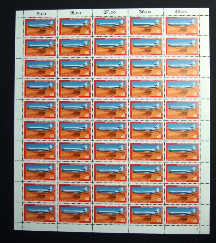 Berlin 50er Bogen 619 postfrisch Formnummer 2 #KA194