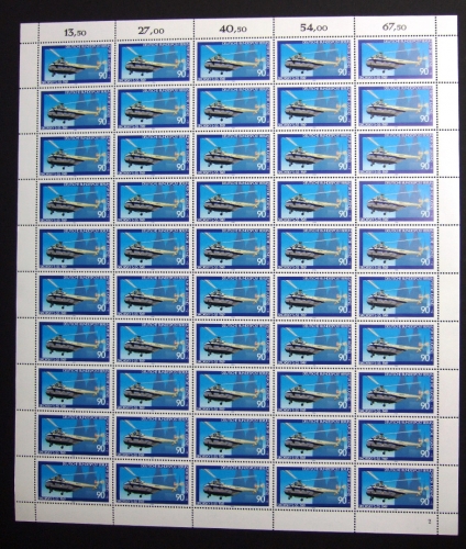 Berlin 50er Bogen 620 postfrisch