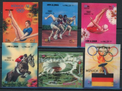 Umm-al-Qaiwain 587-592 postfrisch Olympia München 1972 #JR849