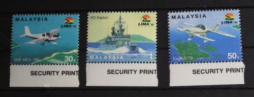 Malaysia 502-504 postfrisch