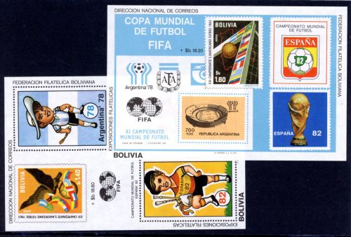 Bolivien Block 98-99 postfrisch