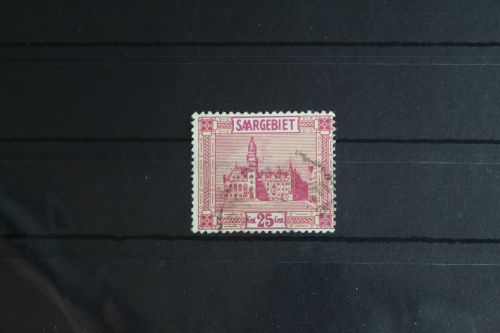 Saargebiet 100X gestempelt