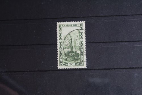 Saargebiet 112II gestempelt