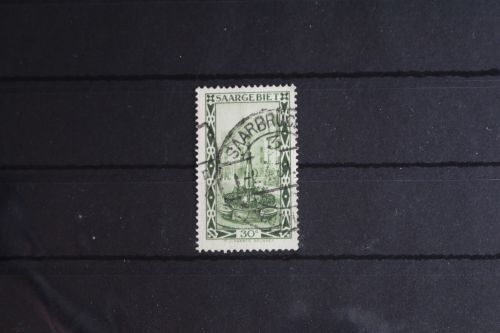 Saargebiet 112II gestempelt