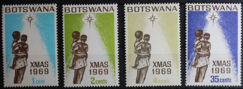 Botswana 54-57 postfrisch #FQ426