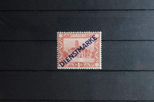 Saargebiet Dienstmarken 11I postfrisch Aufdrucktyp I #FY892