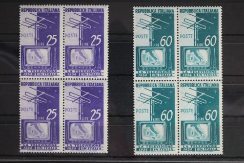 Italien 908-909 postfrisch als Viererblock #FY530