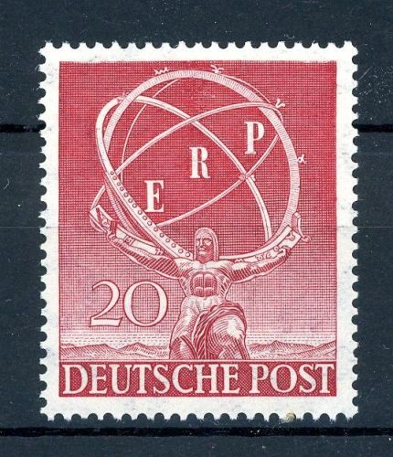 Berlin 71 postfrisch geprüft und ungeprüft, Marschallplan #