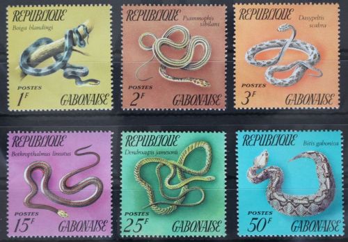 Gabun 481-486 postfrisch #FX850