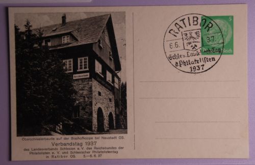 Deutsches Reich PP126/C21-01 als Ganzsache Ratibor #BB919