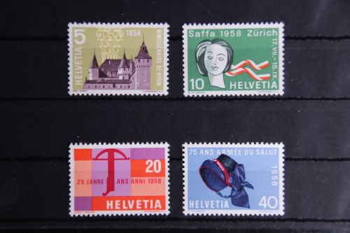 Schweiz 653-656 postfrisch #FX912