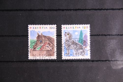 Schweiz 1491-1492 gestempelt