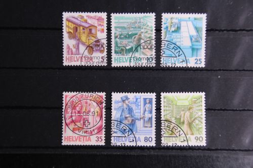 Schweiz 1321-1326 gestempelt