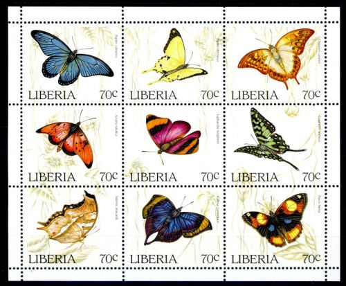 Liberia 1660-1668 postfrisch