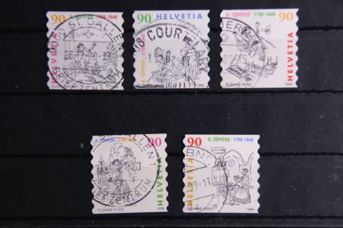 Schweiz 1675-1679 gestempelt