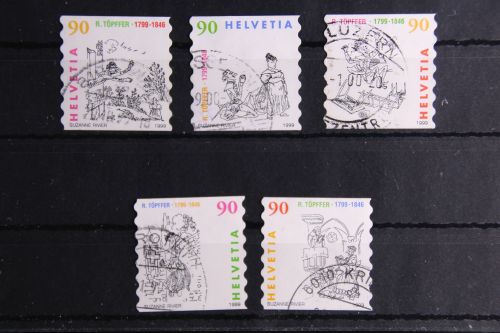 Schweiz 1675-1679 gestempelt #GB504