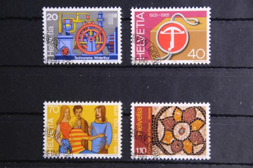 Schweiz 1206-1209 gestempelt #GB540